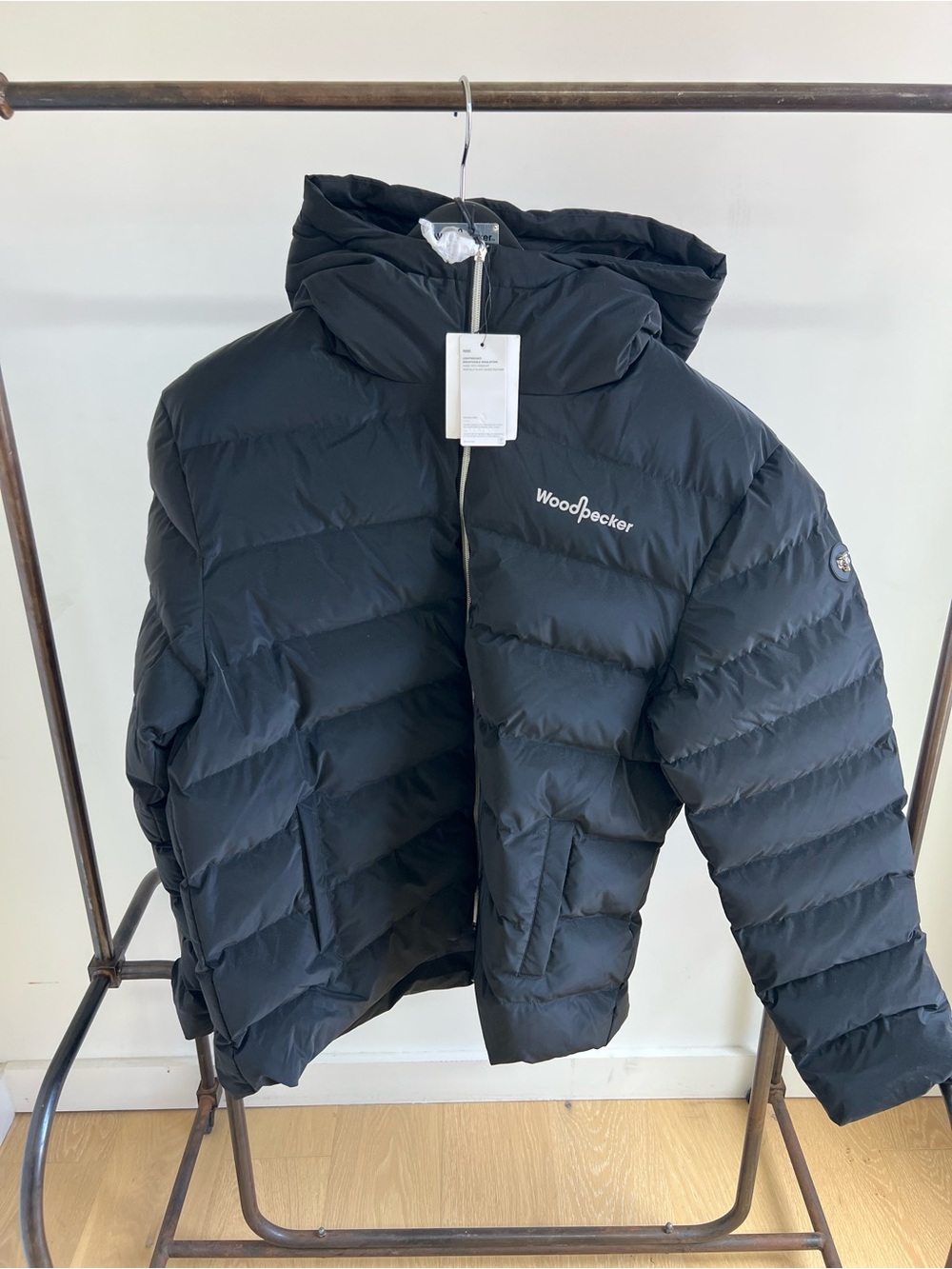 WOODPECKER MENS PUFFER COAT SIZE XXL